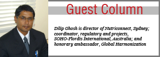 Dilip Ghosh is director of Nutriconnect