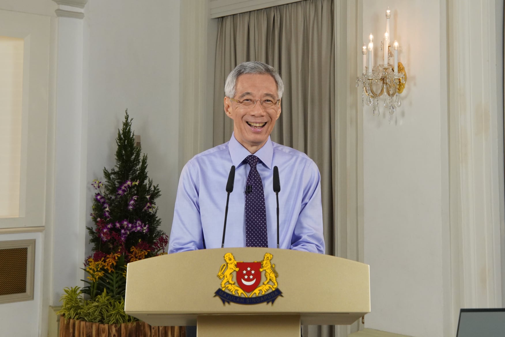 Image Caption: Prime Minister Lee Hsien Loong, Singapore