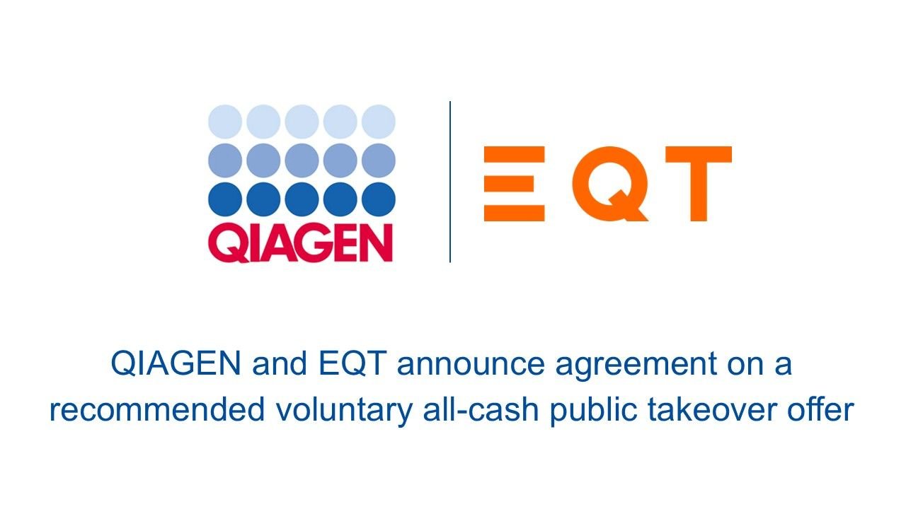 EQT agrees to buy Qiagen in €10.8 billion take-private