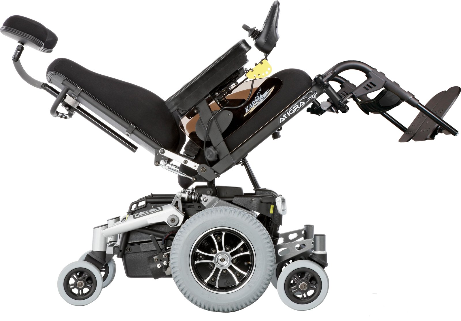 Atigra incorporates the active terrain response suspension system
