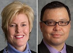 (L) Ms Karen J Miller, senior vice president, corporate development and corporate communications and (R) Mr Jason Apter, vice president and managing director, Asia Pacifc, Sigma-Aldrich