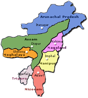 The northeast India has only one NABH-accredited hospital