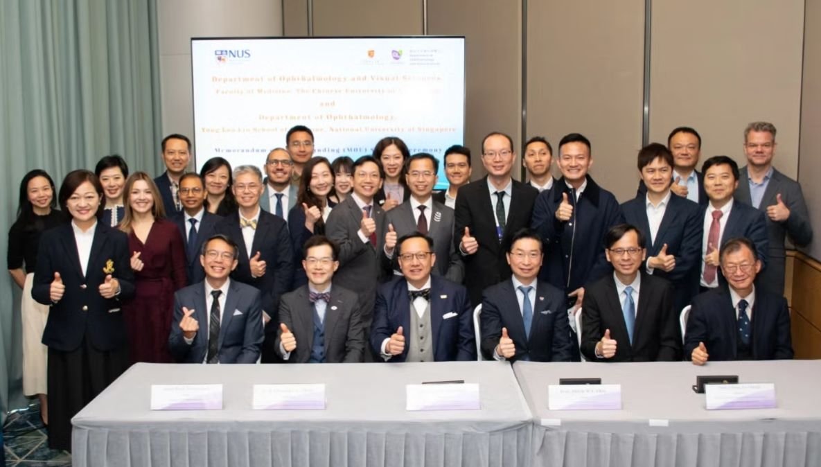 Singapore & Hong Kong deepen partnership to advance precision eye health