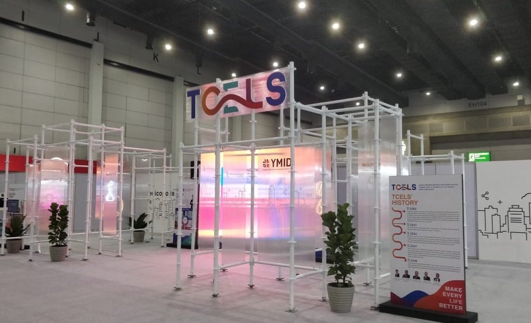 TCELS section in Thailand Lab exhibition