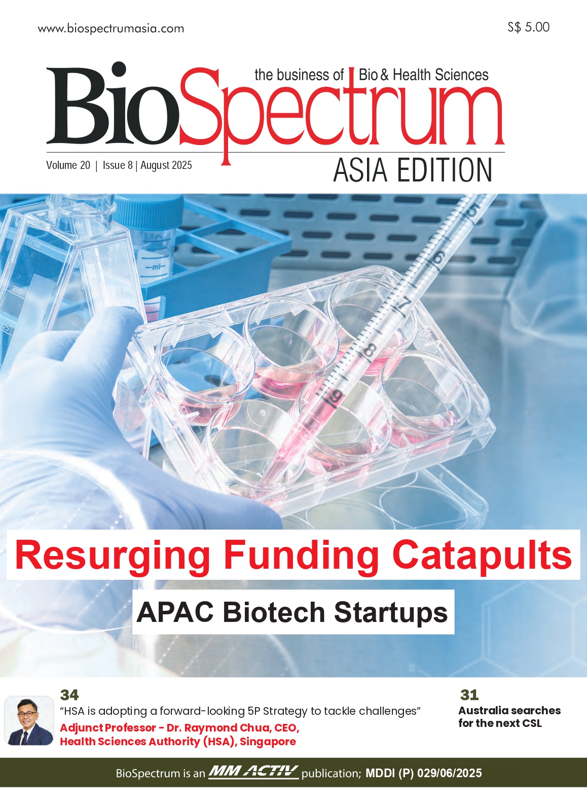 BioSpectrum Asia Magazine Cover